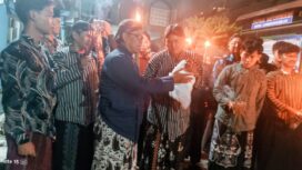 Kirab Tirto Kamulyan Jati, Tradisi masyarakat Ngepos menjaga kerukunan. ( Foto : media center sleman )